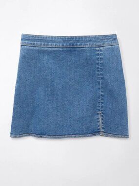 AE Next Level Denim It Knit Mini Skort Skirt